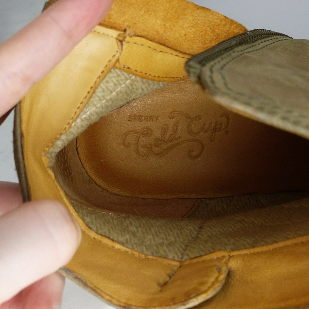 Sperry Gold Cup Liberty Clove Wedge Bootie 7.5 - Picture 13 of 14